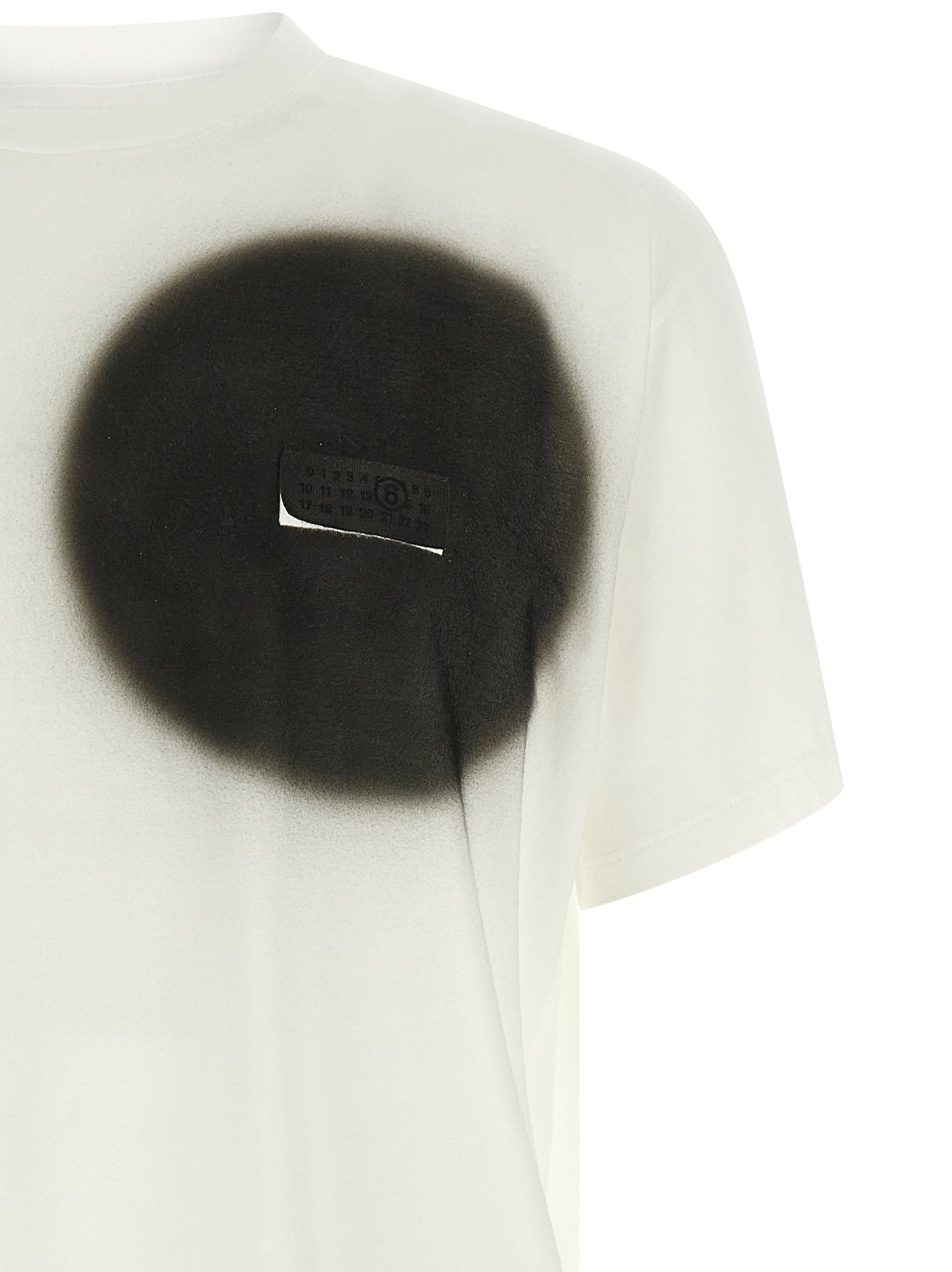 MM6 MAISON MARGIELA - 'Numeric Signature MM6' spray T-shirt