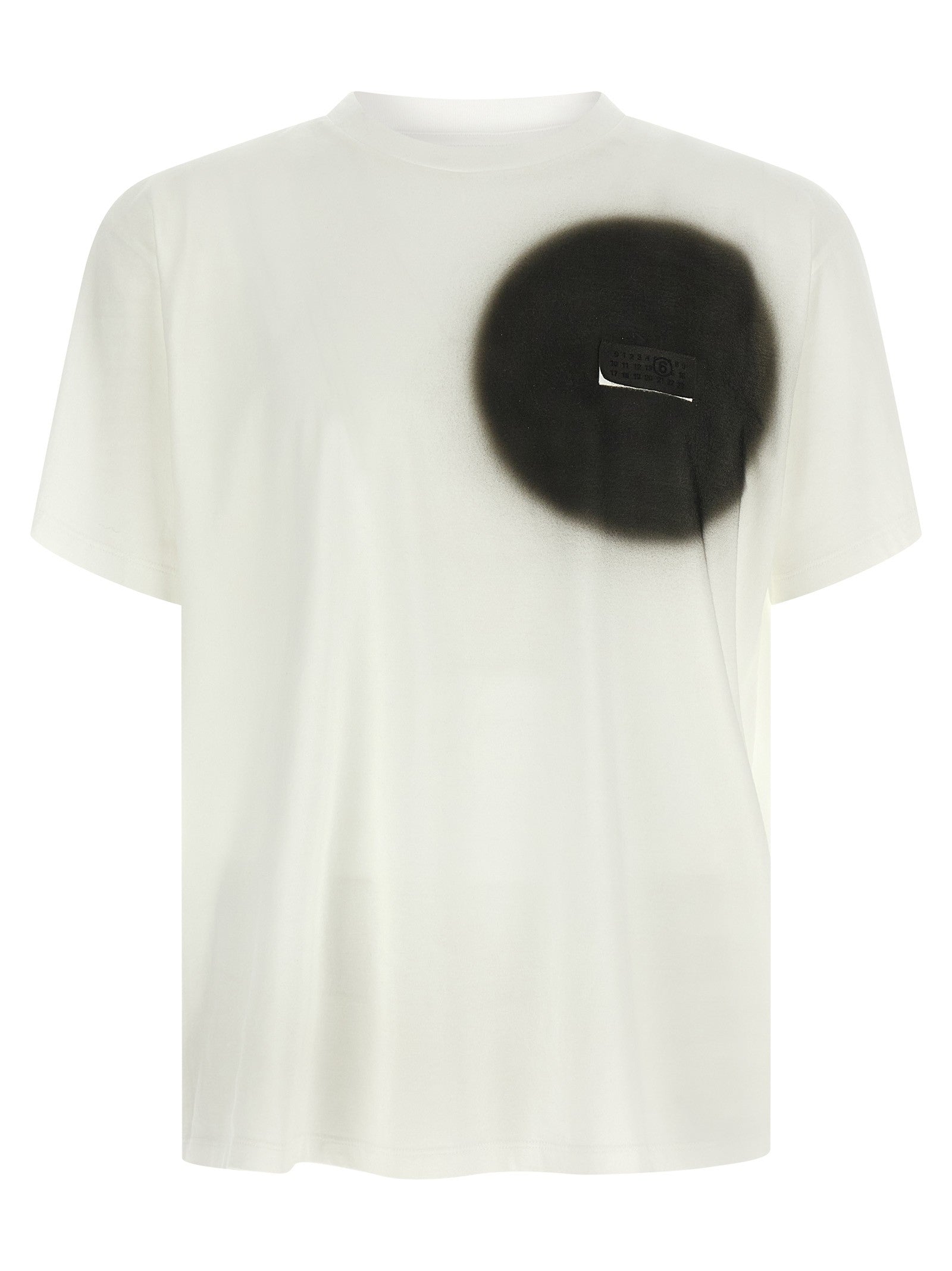 MM6 MAISON MARGIELA - 'Numeric Signature MM6' spray T-shirt