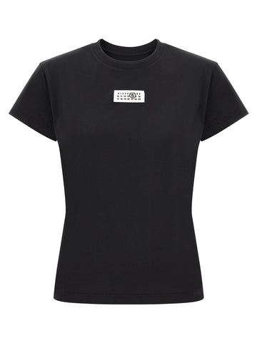 MM6 MAISON MARGIELA - 'Numeric Signature MM6' T-shirt Black