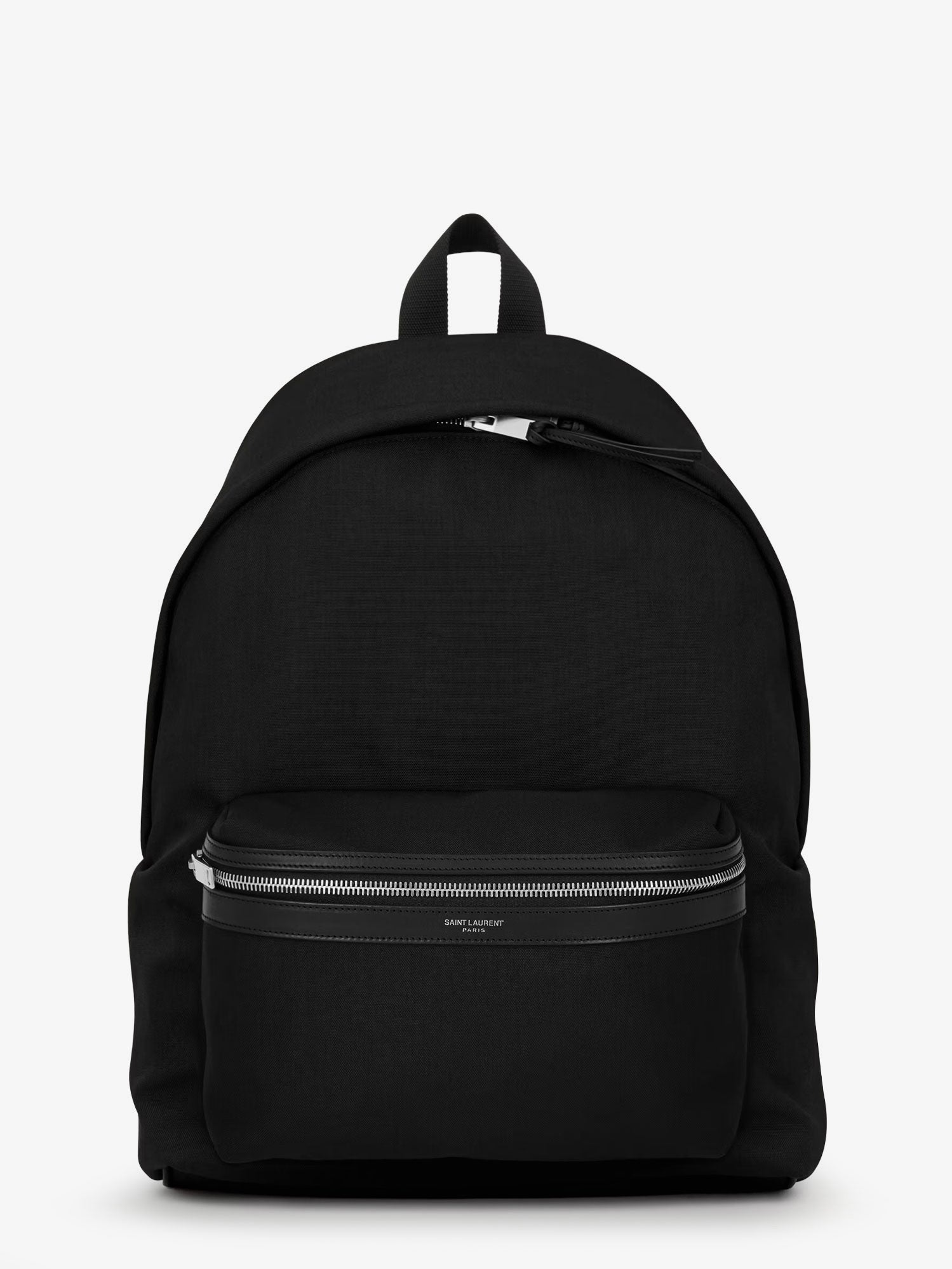 Saint Laurent Saint Laurent - Nylon and leather City backpack