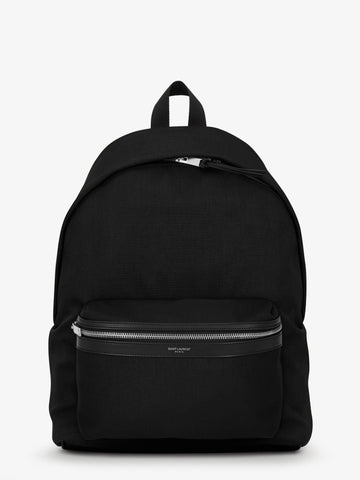 Saint Laurent Nylon and leather City backpack