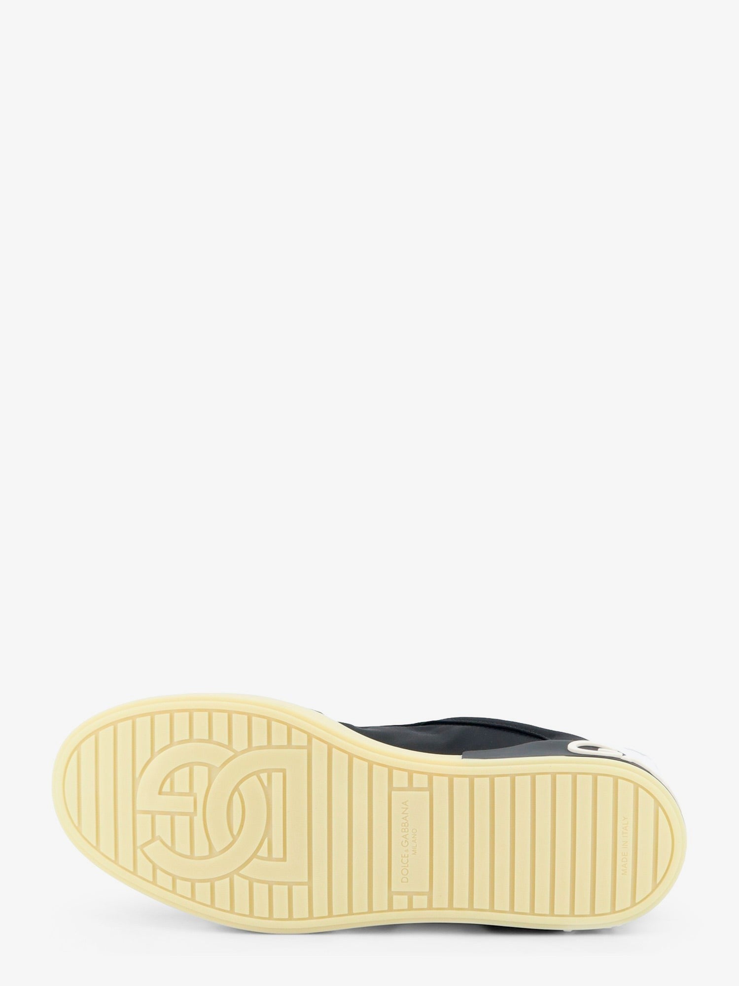 Dolce & Gabbana - Nylon and suede sneakers with back lettering logo