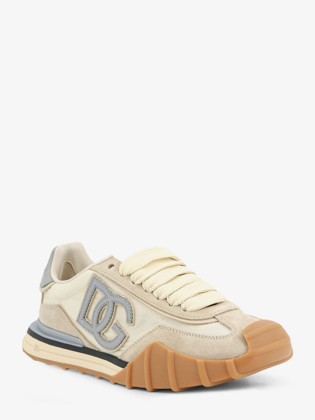 Dolce & Gabbana - Nylon and suede sneakers with DG logo on the side nylon-and-suede-sneakers-with-dg-logo-on-the-side_ec89479a-72d3-48bd-a384-11a0c1b5507e