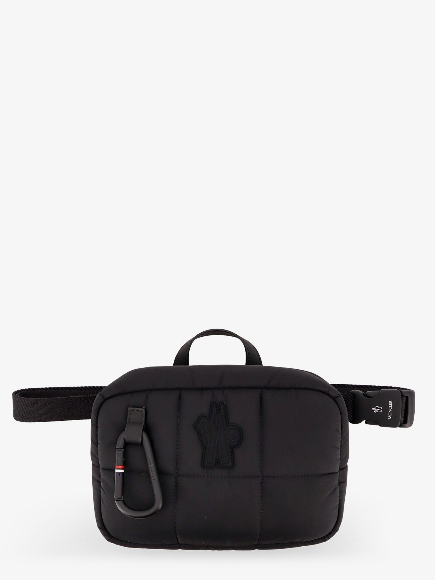 Nylon belt bag with embossed logo