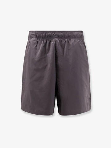 Stone Island Stone Island - Nylon Bermuda shorts with embroidered logo on the back
