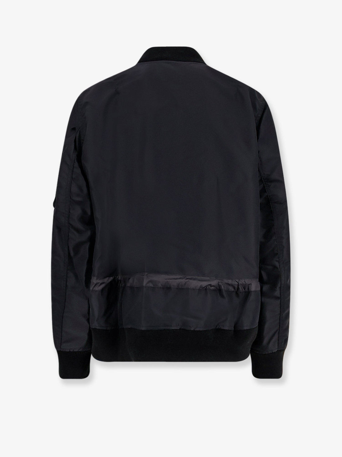 Nylon bomber jacket