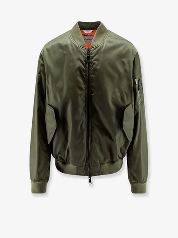 Balenciaga - Nylon bomber with orange lining