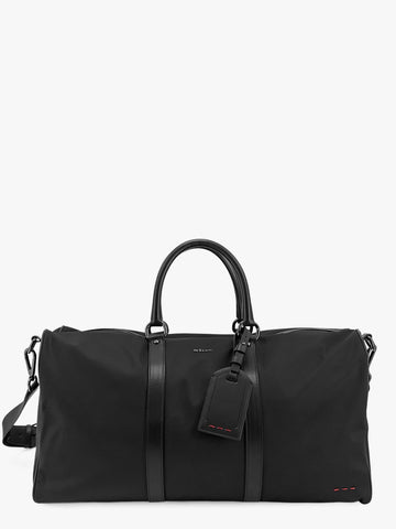 Nylon duffel bag with leather inserts nylon-duffel-bag-with-leather-inserts_ad365736-9ab0-4dff-a4f8-df24d67d6dff