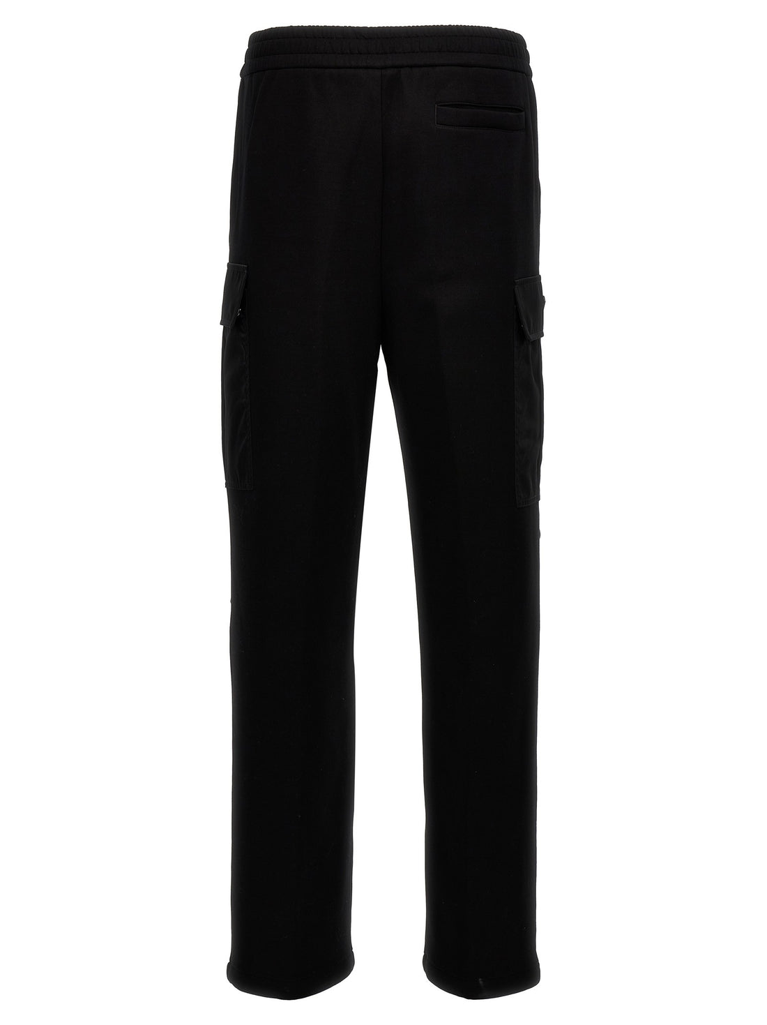 PRADA - Nylon insert cargo joggers Black