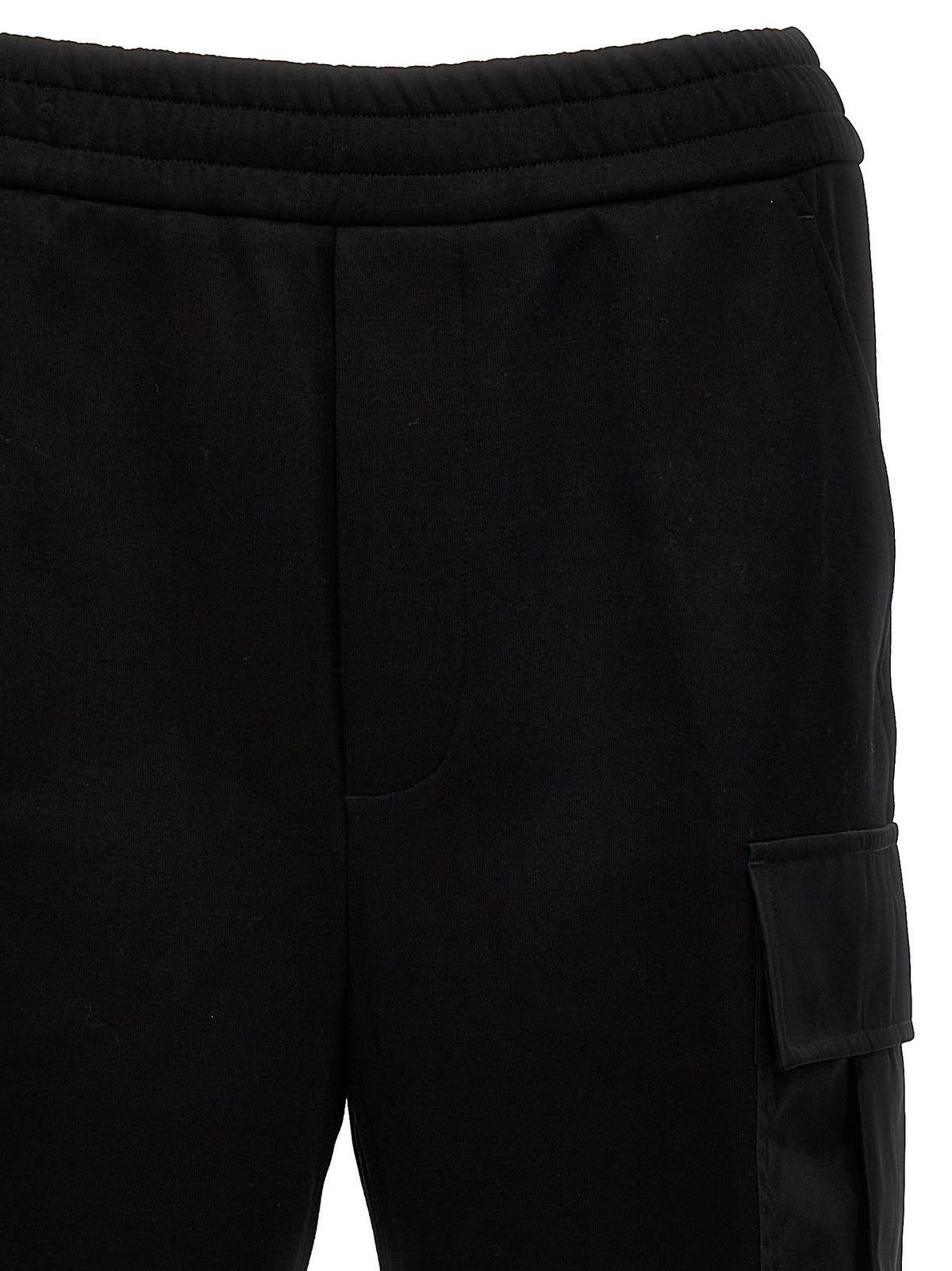 PRADA - Nylon insert cargo joggers