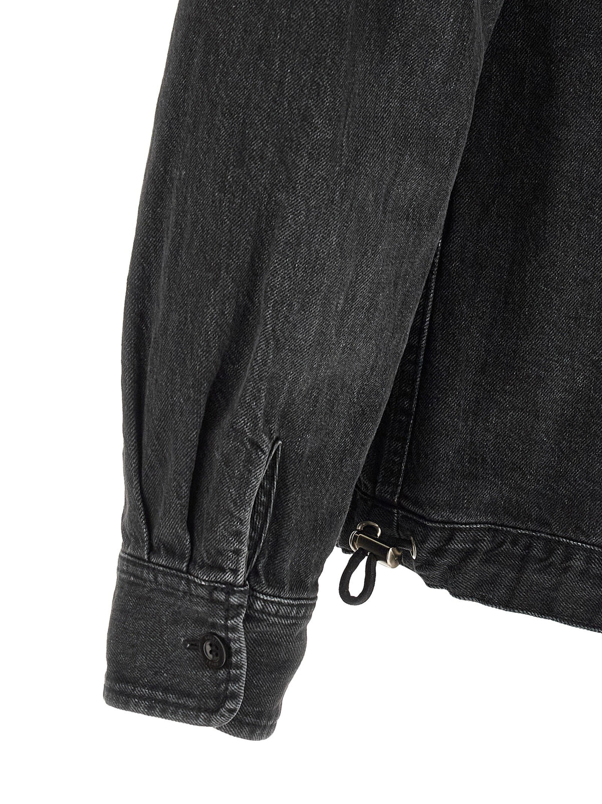 SACAI - Nylon insert denim jacket