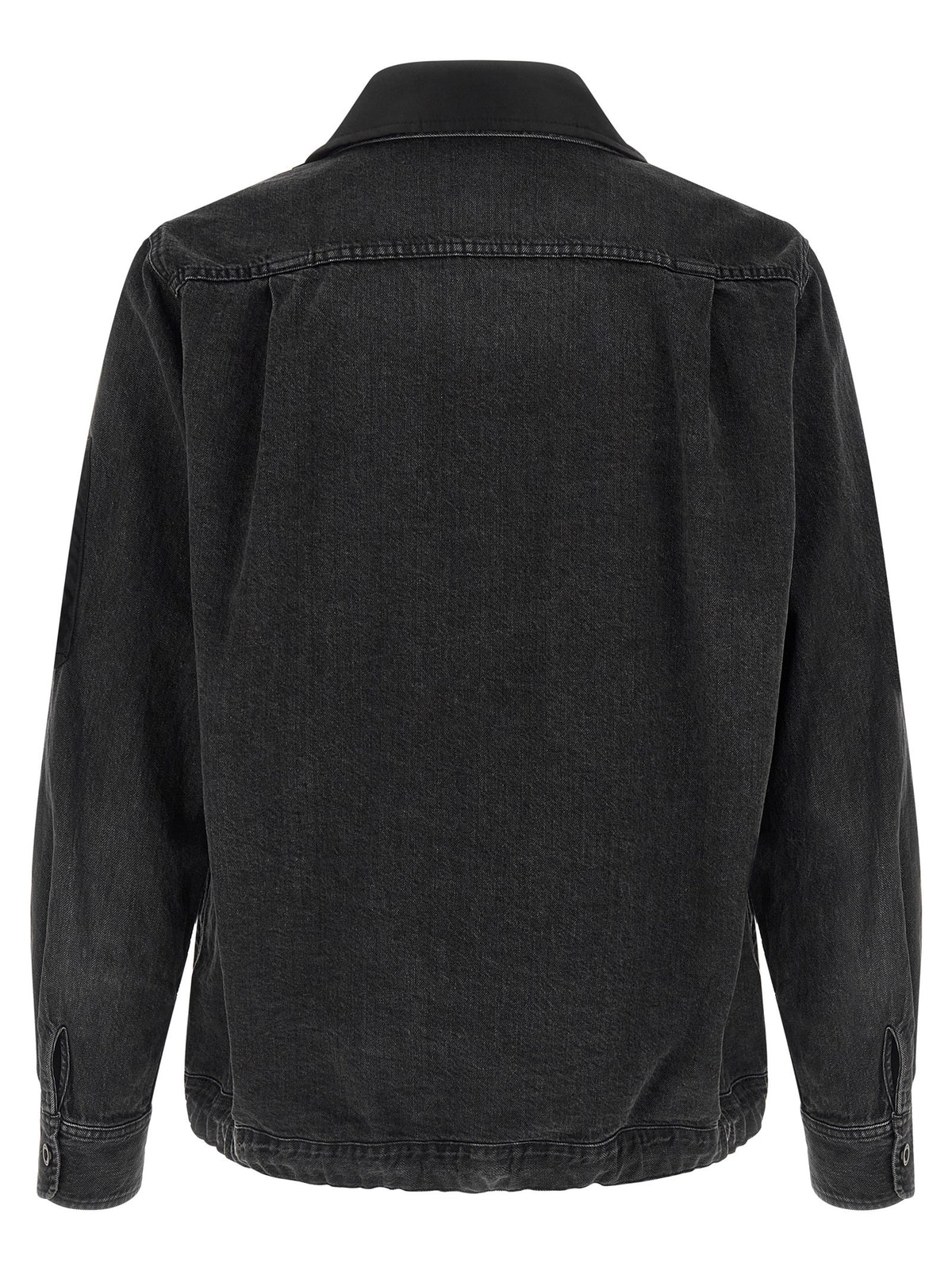SACAI - Nylon insert denim jacket