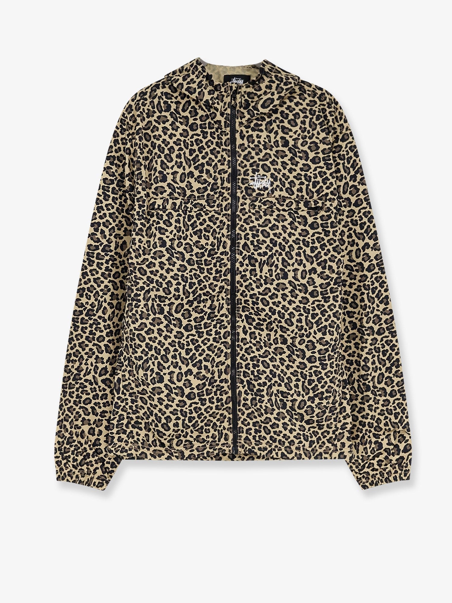 STUSSY STUSSY - Nylon jacket with animal print
