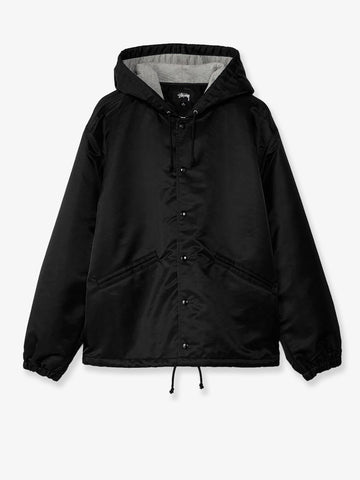 STUSSY STUSSY - Nylon jacket with back lettering logo