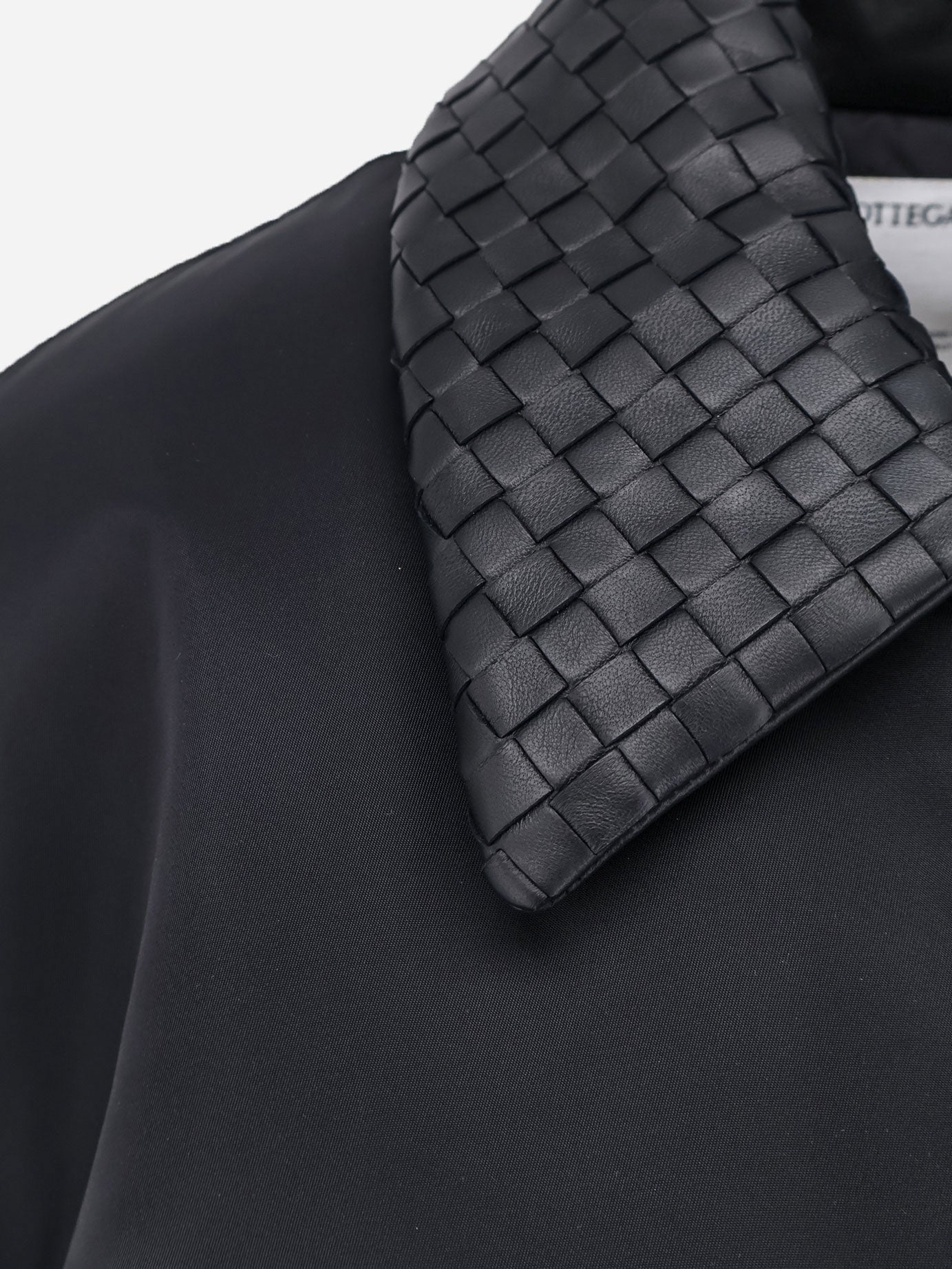 Bottega Veneta - Nylon jacket with Intrecciato leather collar nylon-jacket-with-intrecciato-leather-collar_c0ec0bd2-06de-4414-83a4-df2881c3c496