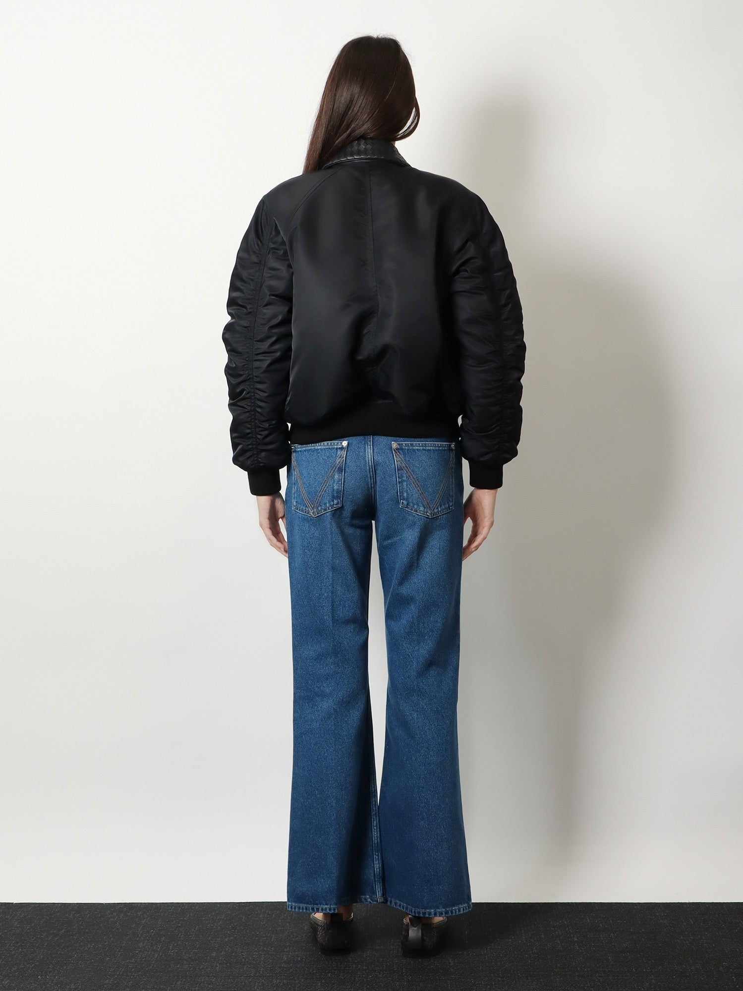 Bottega Veneta - Nylon jacket with Intrecciato leather collar nylon-jacket-with-intrecciato-leather-collar_f18c58a8-3dab-4a77-b560-325e40c8e770