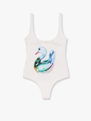 Nylon one piece swimsuit