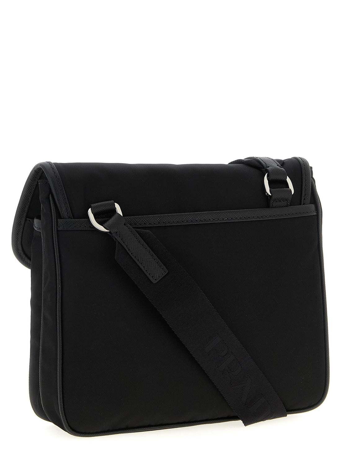 PRADA - Nylon shoulder strap Black U