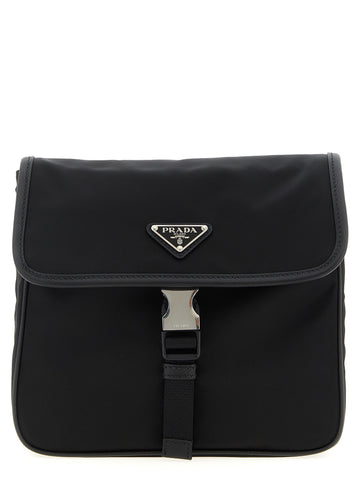 PRADA - Nylon shoulder strap Black U