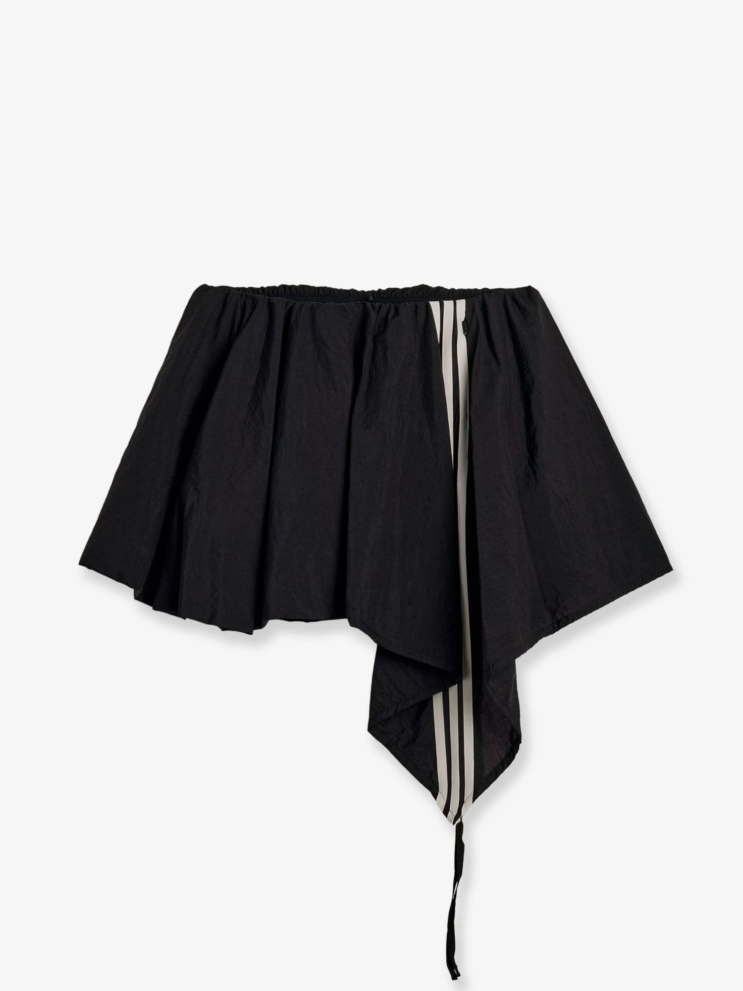 ADIDAS Y-3 - Nylon skirt with ionic logo bands