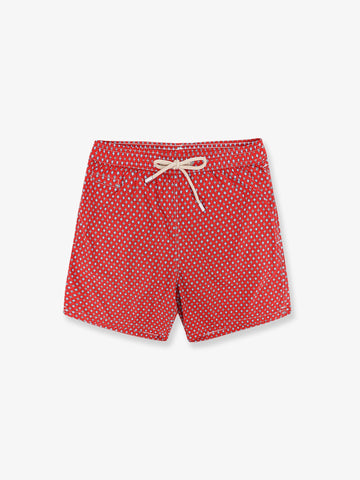 MC2 SAINT BARTH MC2 SAINT BARTH - Nylon swim shorts with all-over micro pattern
