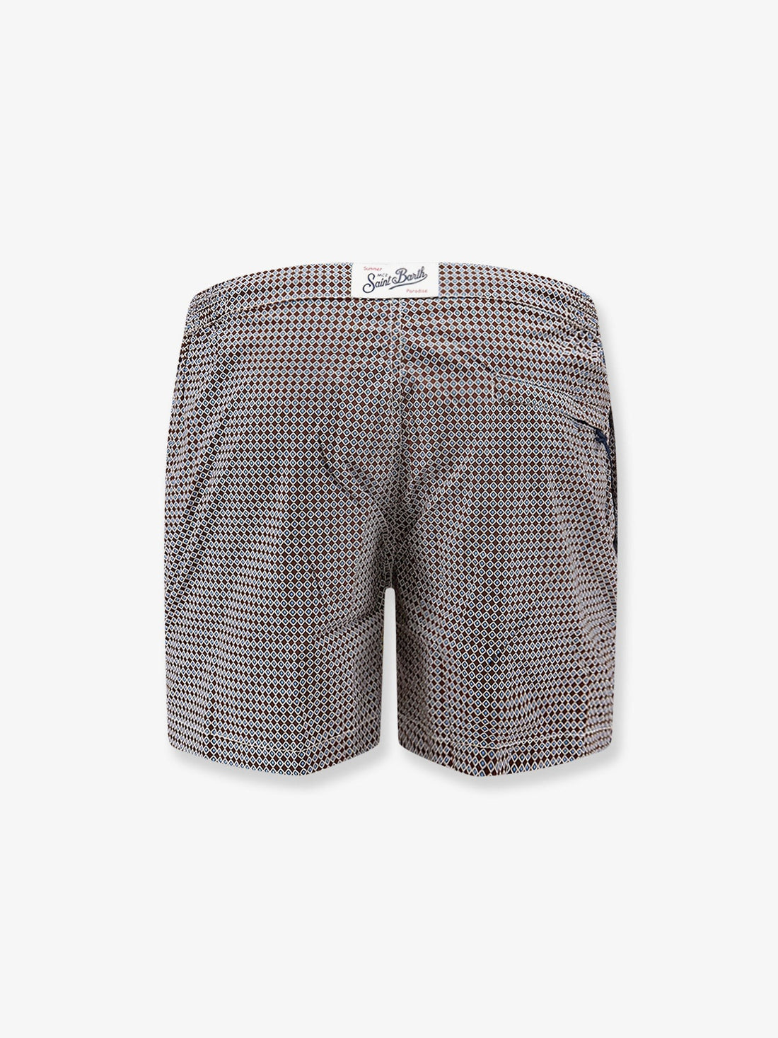 MC2 SAINT BARTH - Nylon swim shorts with micro-pattern nylon-swim-shorts-with-micro-pattern_64adec92-3bd2-4821-a343-875f2b7221e1