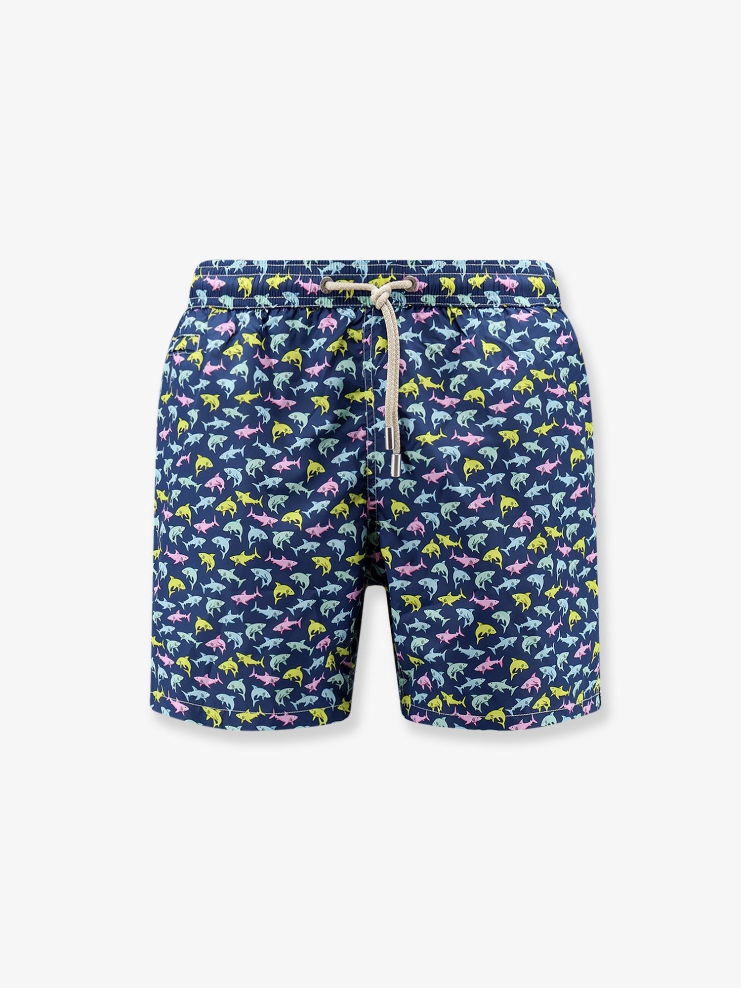 Nylon swim shorts with Shark Trouble print nylon-swim-shorts-with-shark-trouble-print_d560e080-6900-4b9b-b210-328f05de1d97