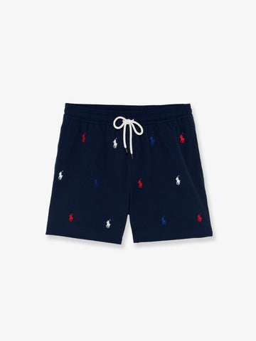 Nylon swim trunks with all-over embroidered logo nylon-swim-trunks-with-all-over-embroidered-logo_de2dc5a3-ad56-4c93-945e-a0b661d0f261