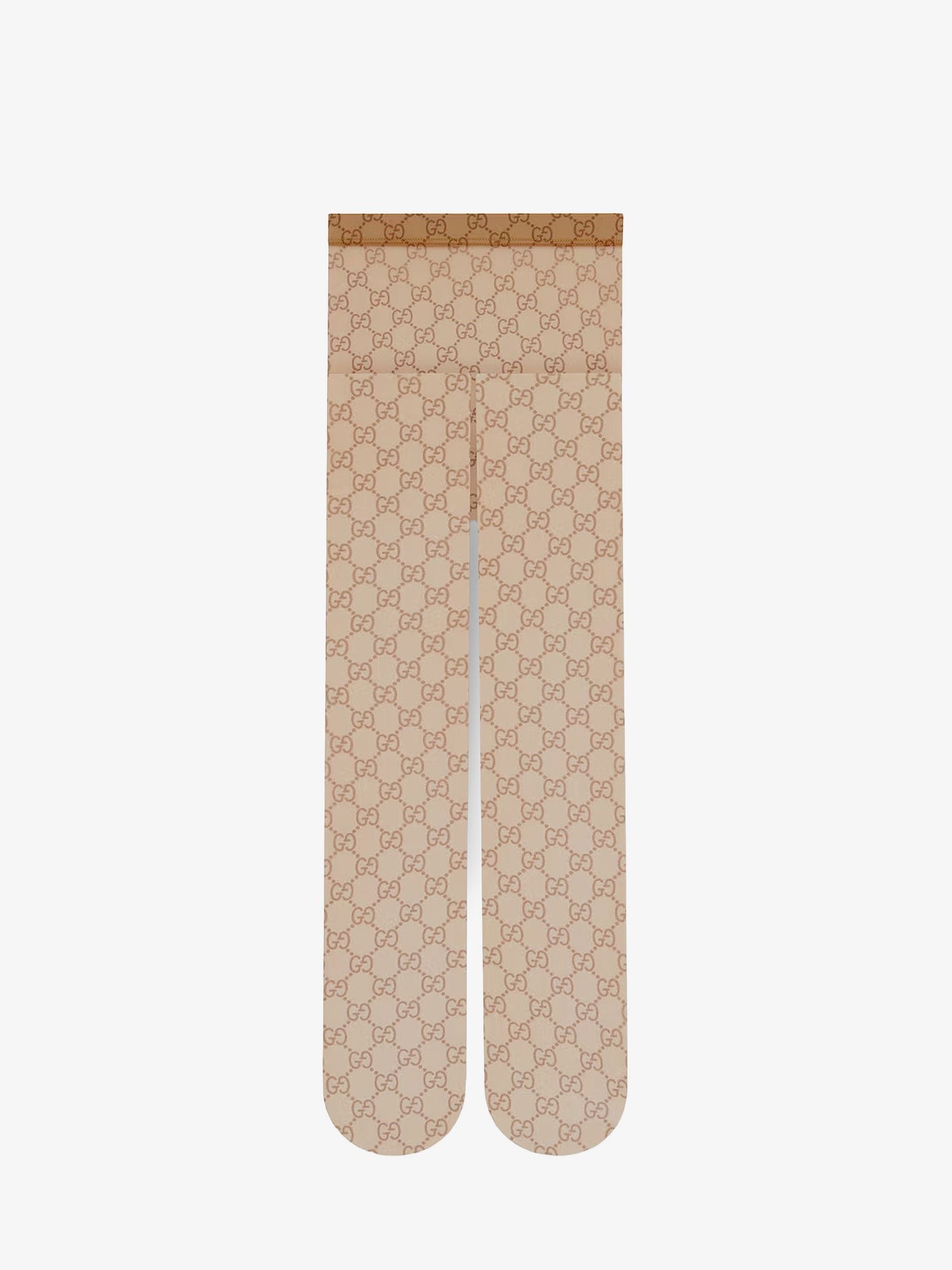 Nylon tights with all-over GG motif