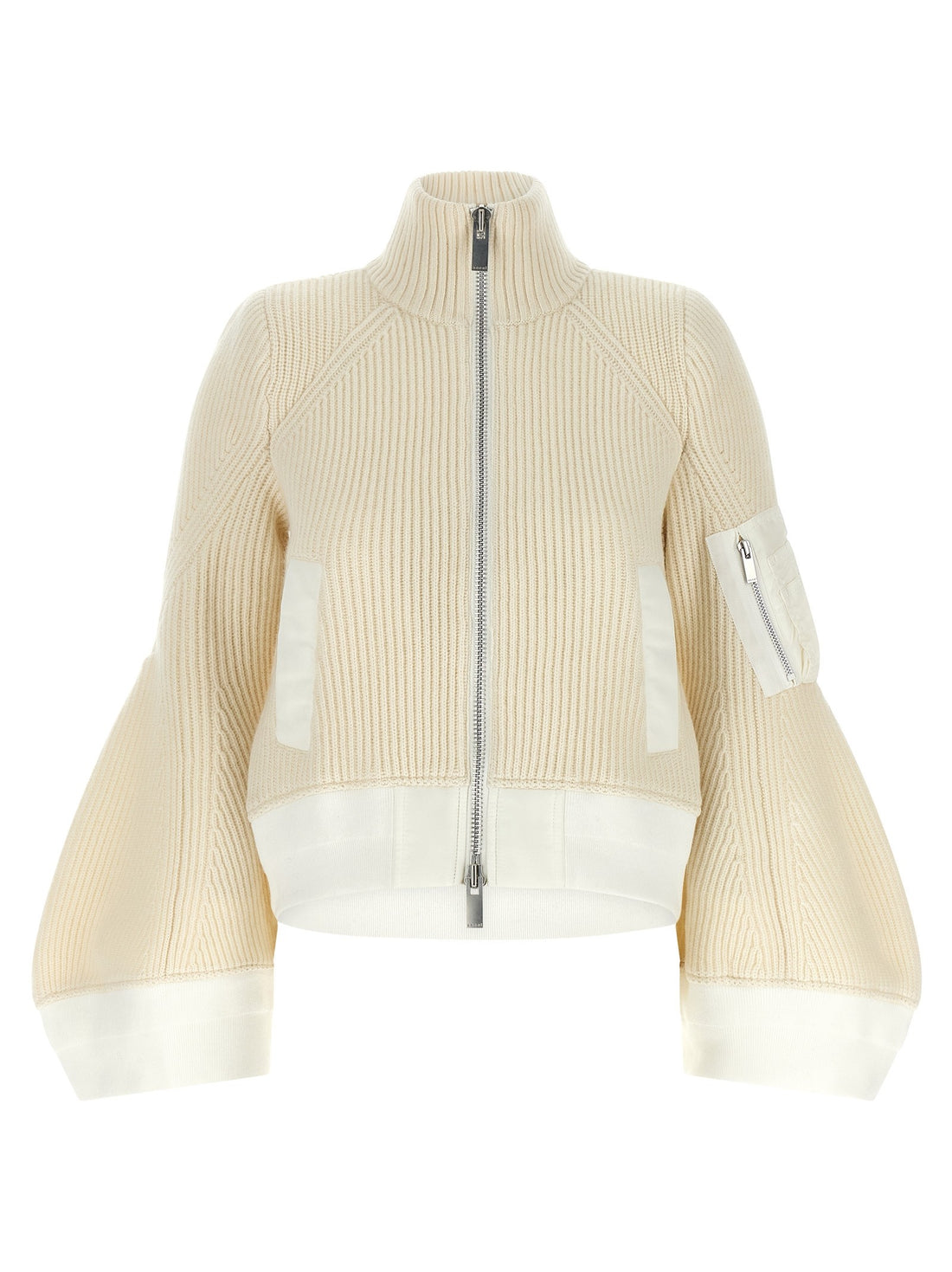 SACAI - 'Nylon Twill x Wool Knit' blouson nylon-twill-x-wool-knit-blouson_8375ae00-01ad-4d7e-82c7-8c306d380eaa