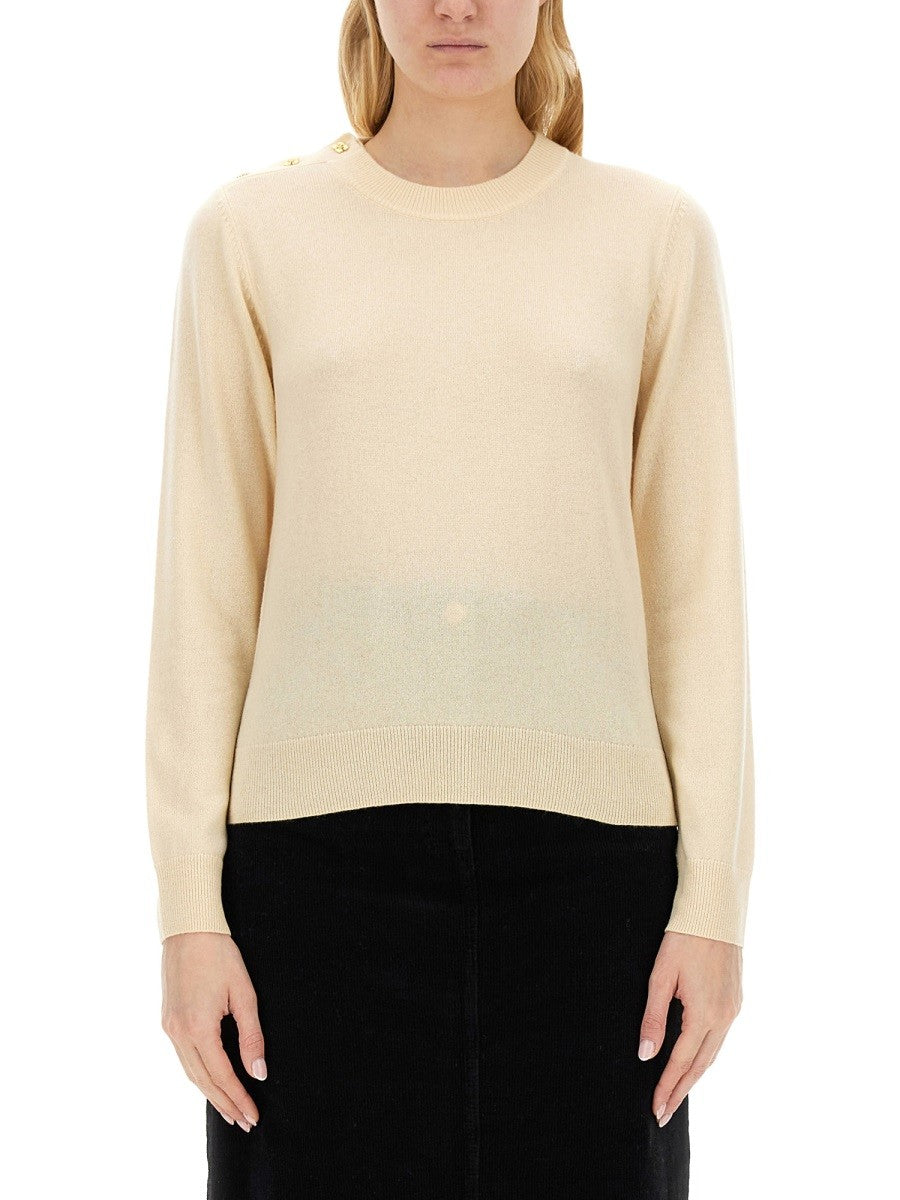 GANNI GANNI - O-NECK SHIRT
