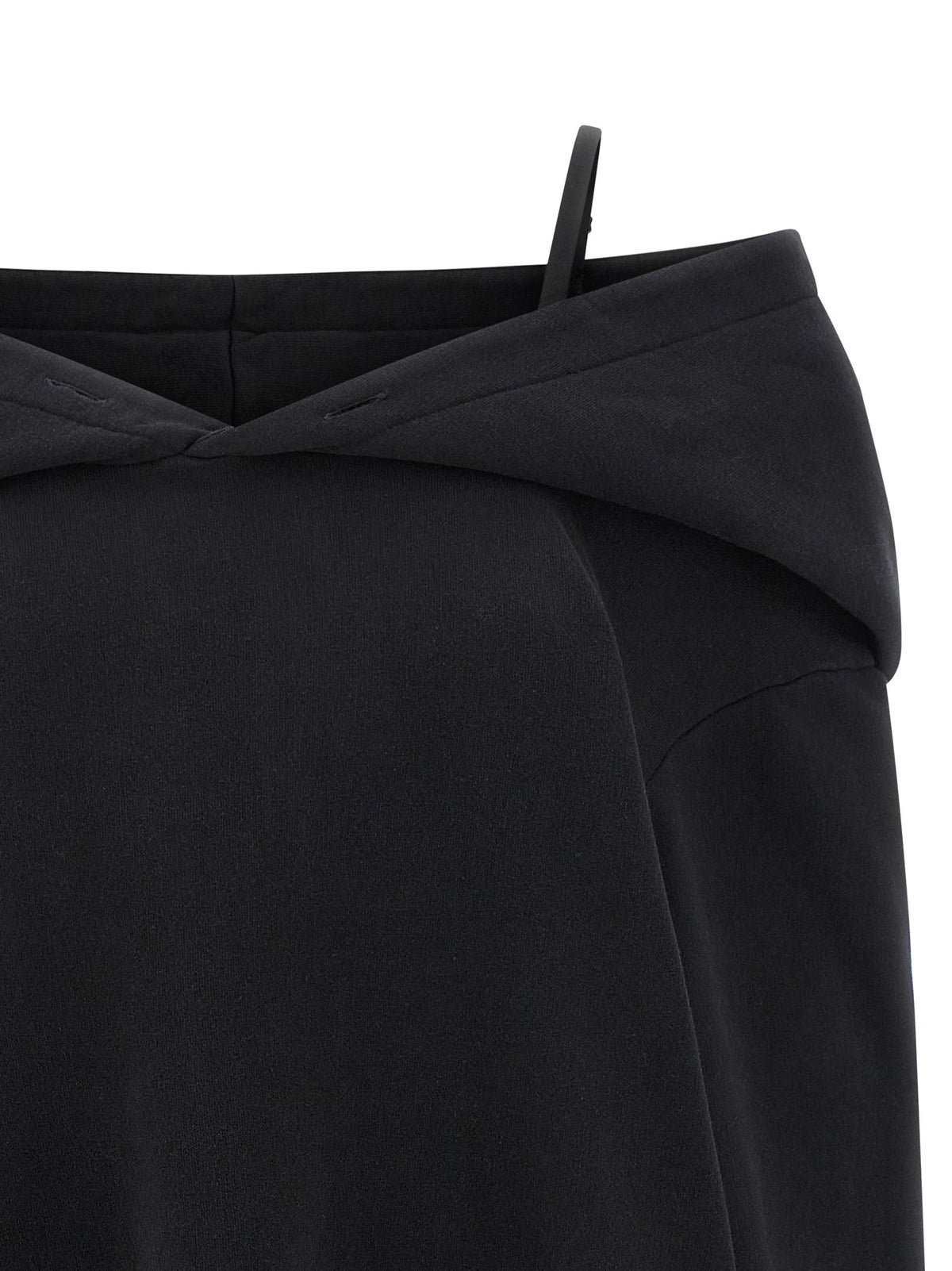 MM6 MAISON MARGIELA - Off-shoulder hooded dress off-shoulder-hooded-dress_125d768a-7a28-4656-babb-6c5a3260b058