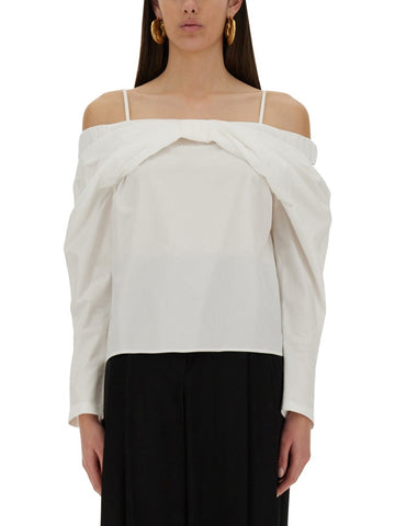 NINA RICCI - "OFF-SHOULDER" SHIRT