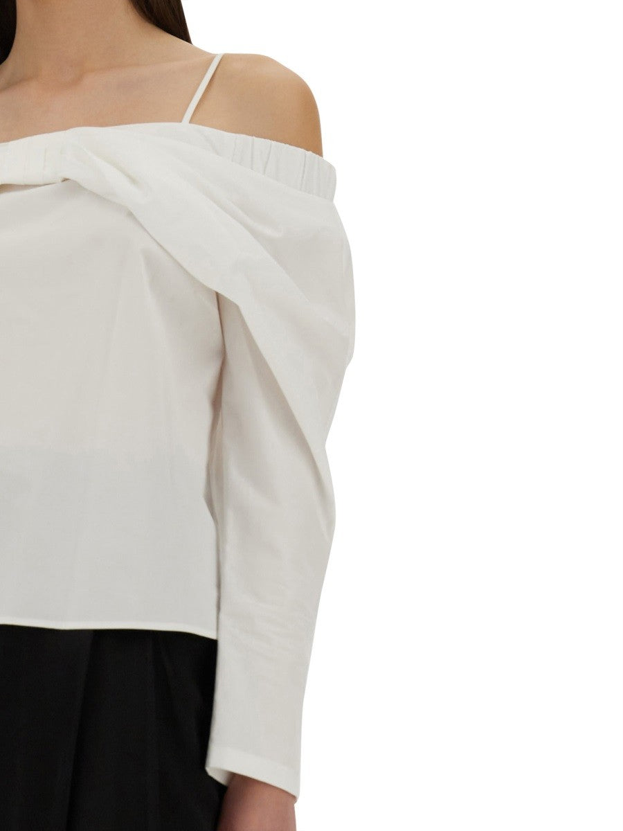 NINA RICCI - "OFF-SHOULDER" SHIRT