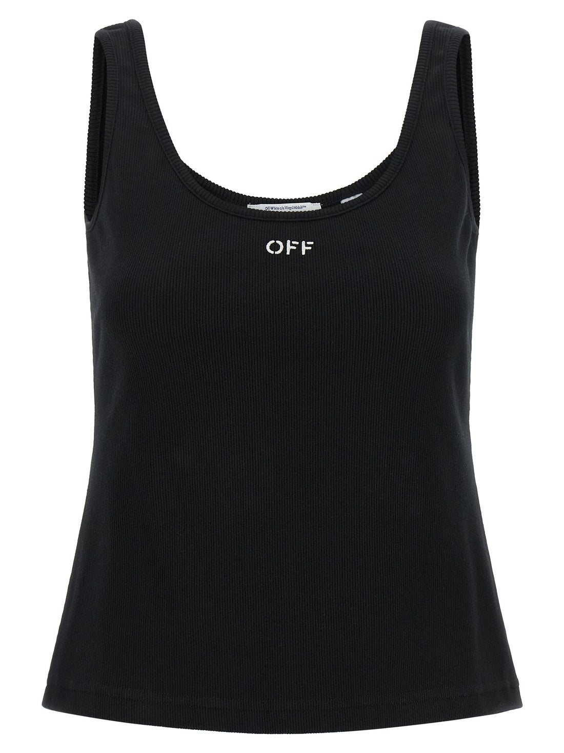 Off White - 'Off Stamp' tank top Black