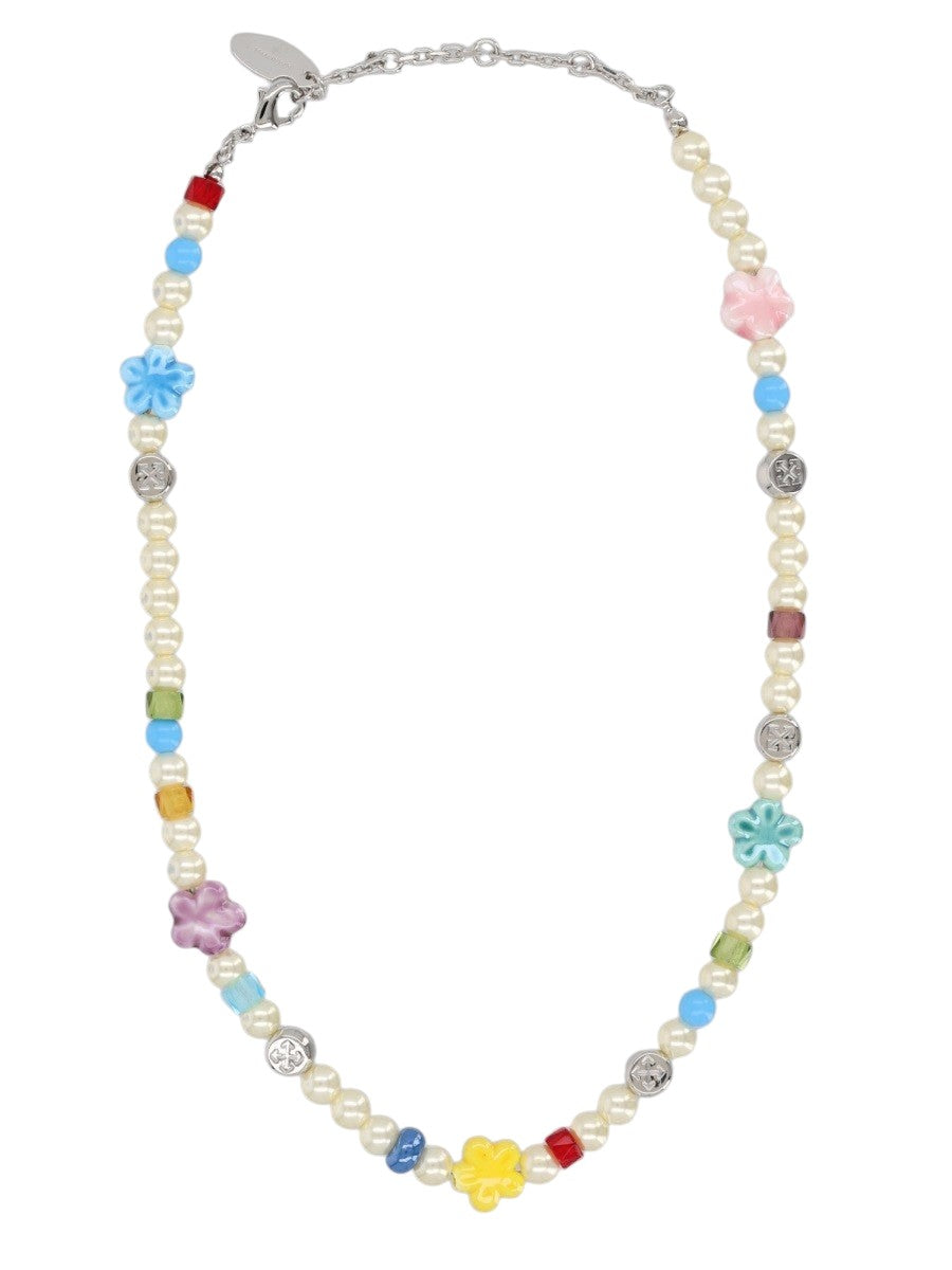 Off White - Multicolour Beaded Necklace off-white-multicolour-beaded-necklace-front-jpg