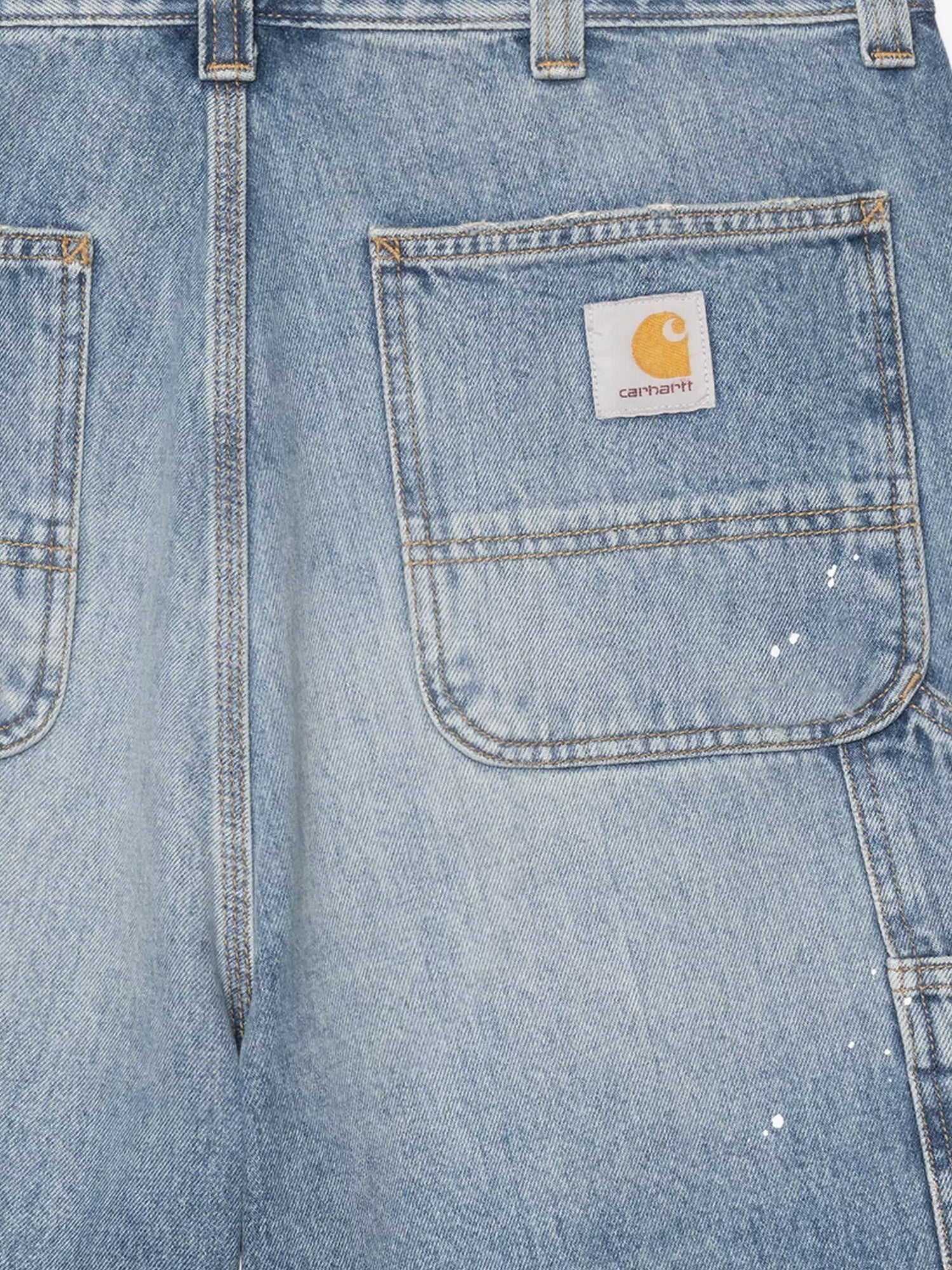 Carhartt Wip - Og Single Knee Short blue denim bermuda shorts