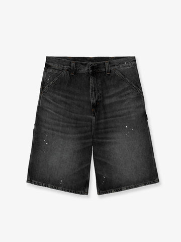 Carhartt Wip - OG Single Knee Short in black denim