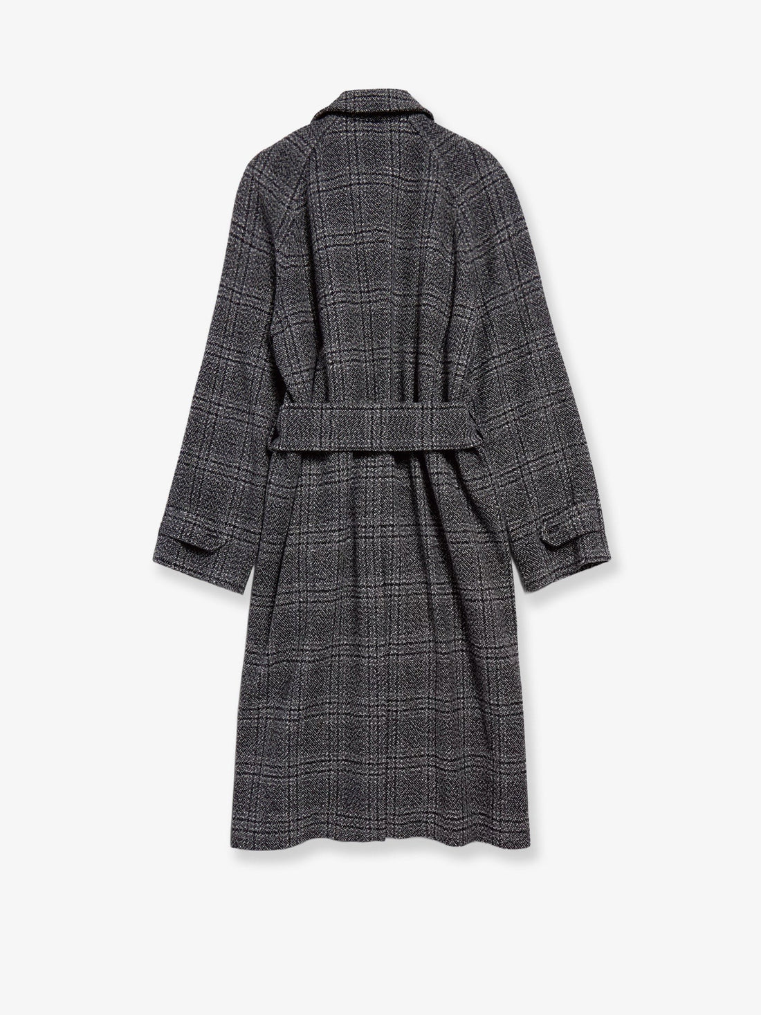 One Layer raglan wool coat