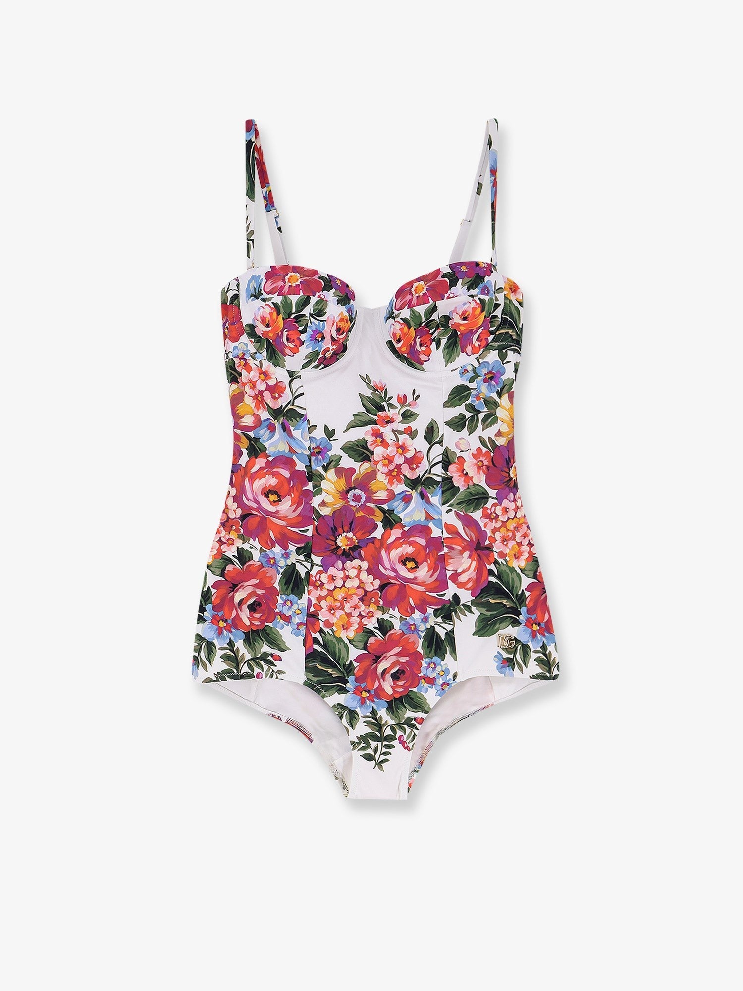 Dolce & Gabbana - One-piece swimsuit with floral print one-piece-swimsuit-with-floral-print_48478be4-519d-411f-839d-3c17780962e1