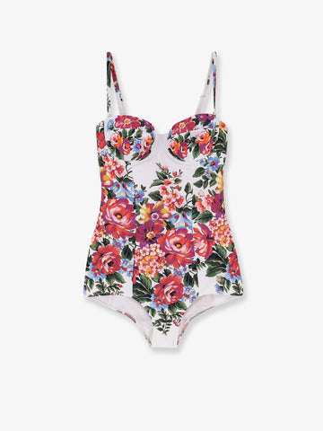 Dolce & Gabbana - One-piece swimsuit with floral print one-piece-swimsuit-with-floral-print_48478be4-519d-411f-839d-3c17780962e1