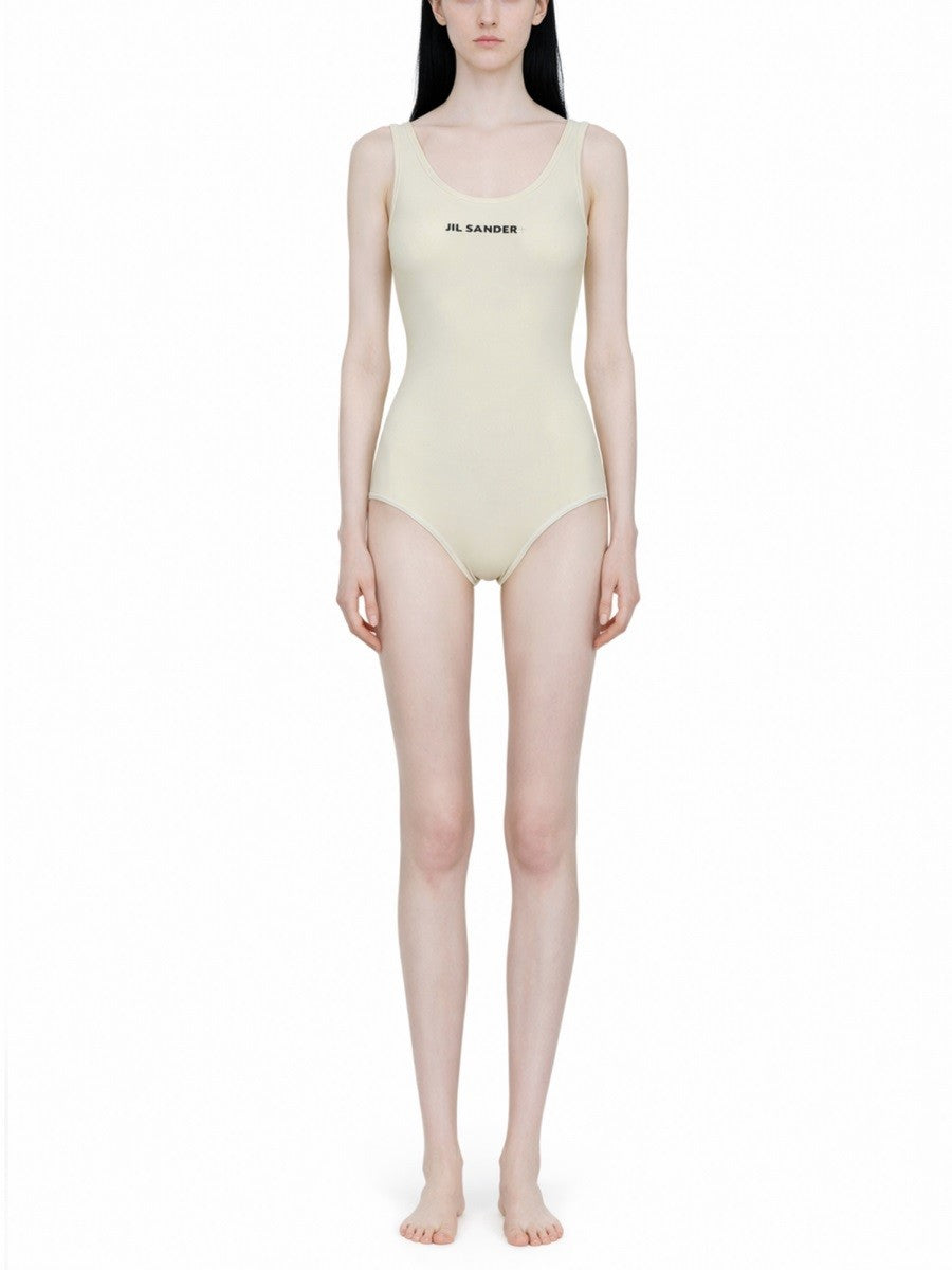 JIL SANDER JIL SANDER - ONE PIECE SWIMSUIT WITH LOGO