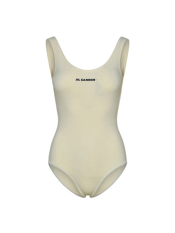 JIL SANDER JIL SANDER - ONE PIECE SWIMSUIT WITH LOGO