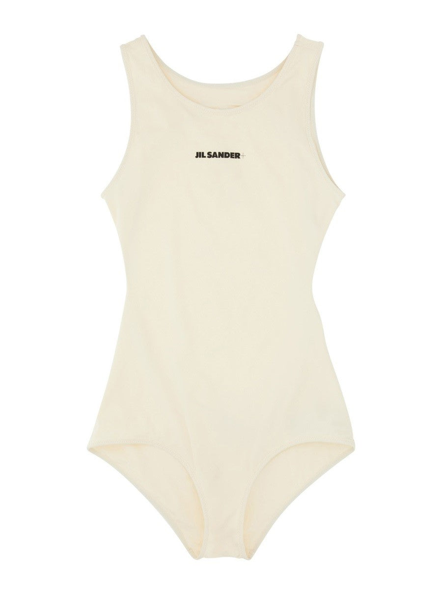 JIL SANDER JIL SANDER - ONE PIECE SWIMSUIT WITH LOGO