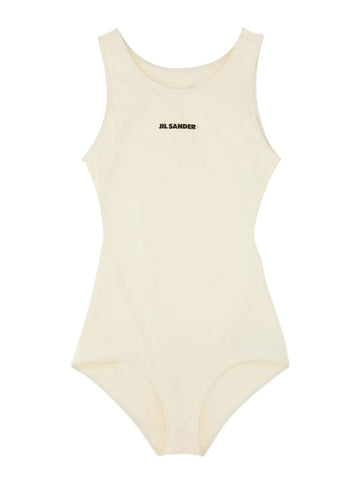 JIL SANDER JIL SANDER - ONE PIECE SWIMSUIT WITH LOGO