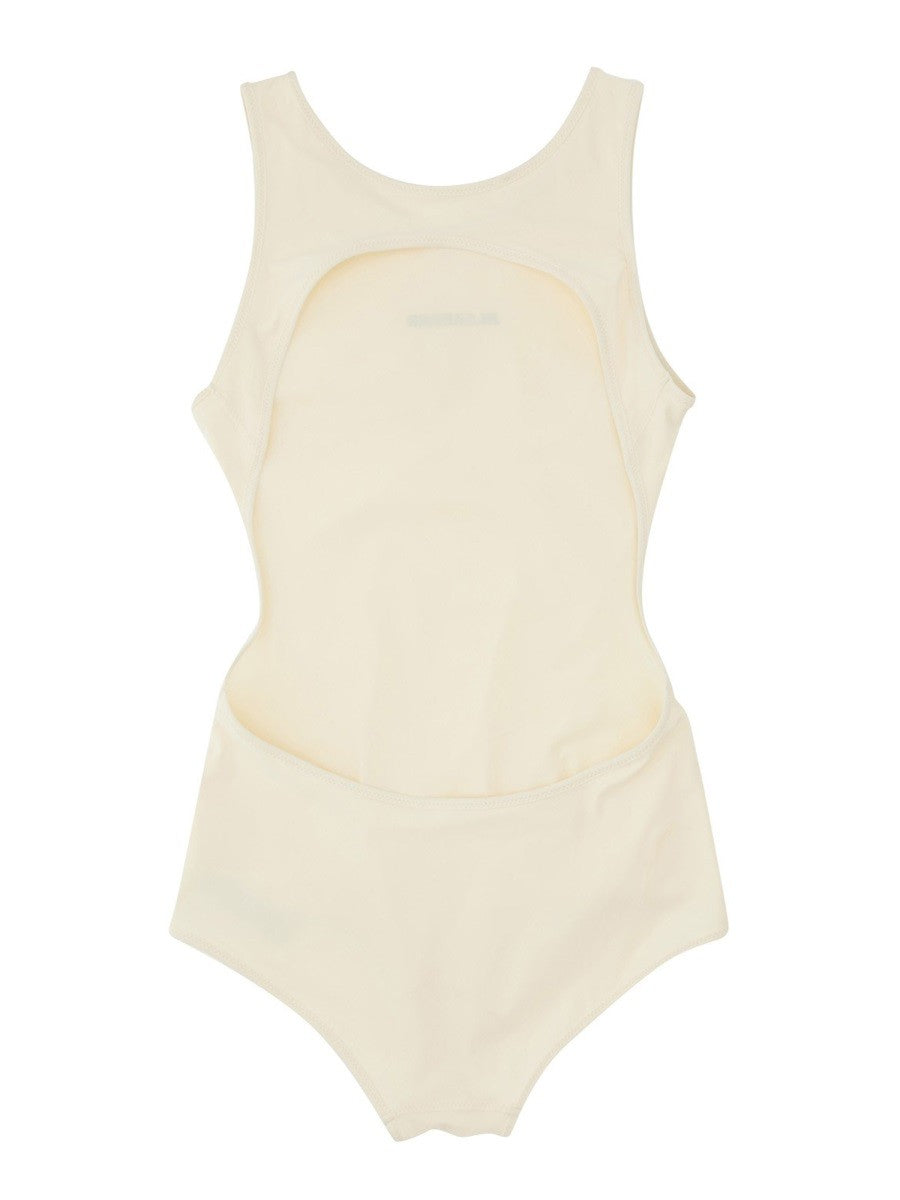 JIL SANDER JIL SANDER - ONE PIECE SWIMSUIT WITH LOGO