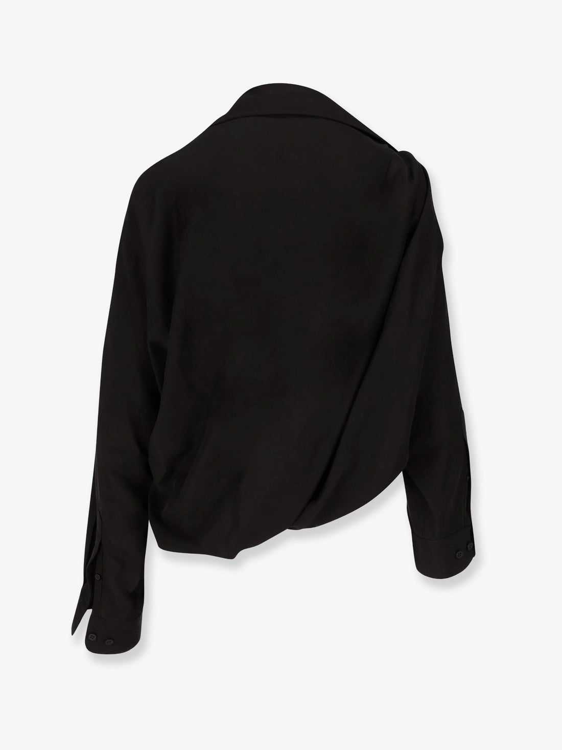 One shoulder lyocell shirt