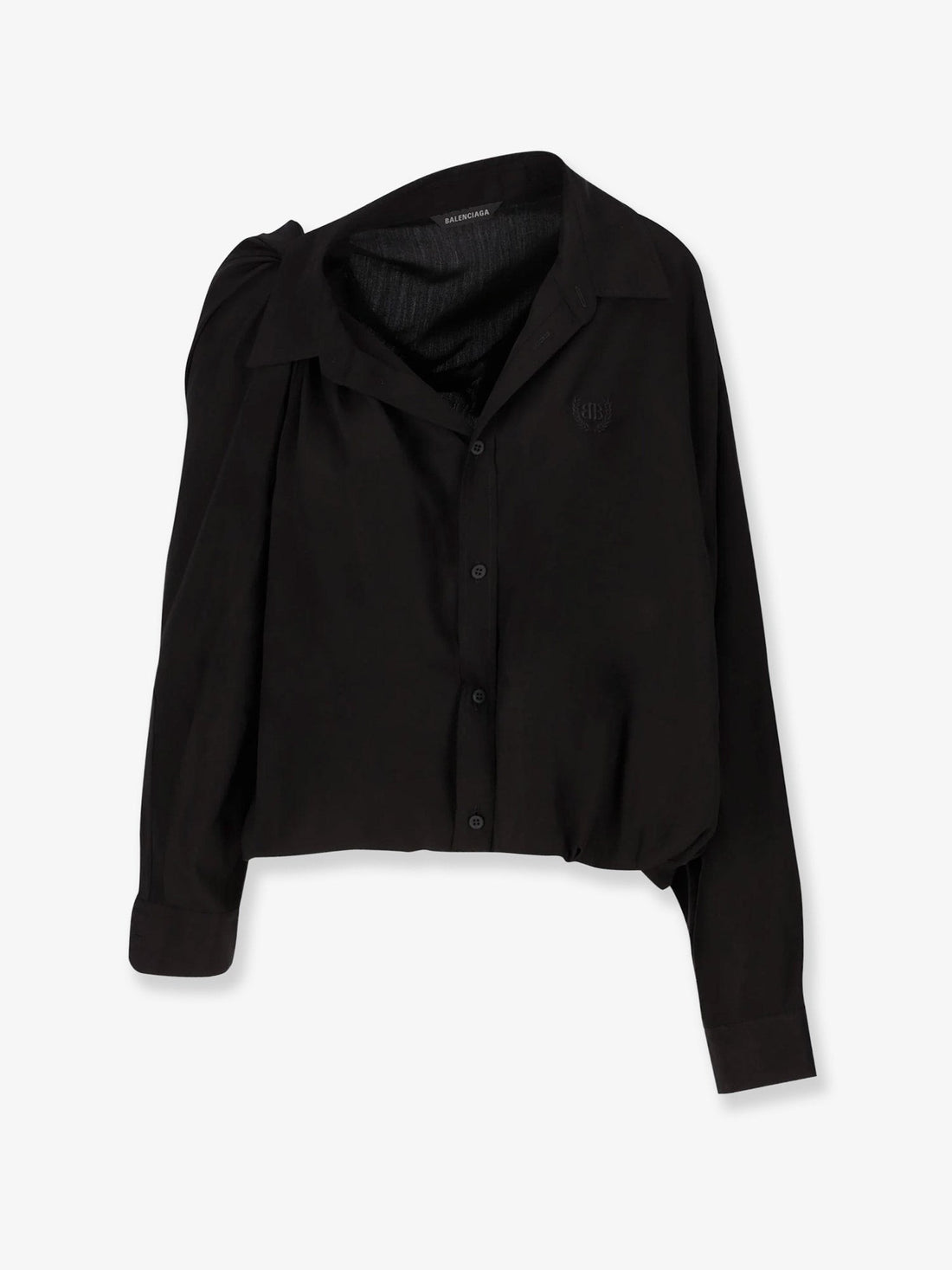 Balenciaga - One shoulder lyocell shirt one-shoulder-lyocell-shirt_caf76fa9-5875-4fbf-b137-07e5230dec95