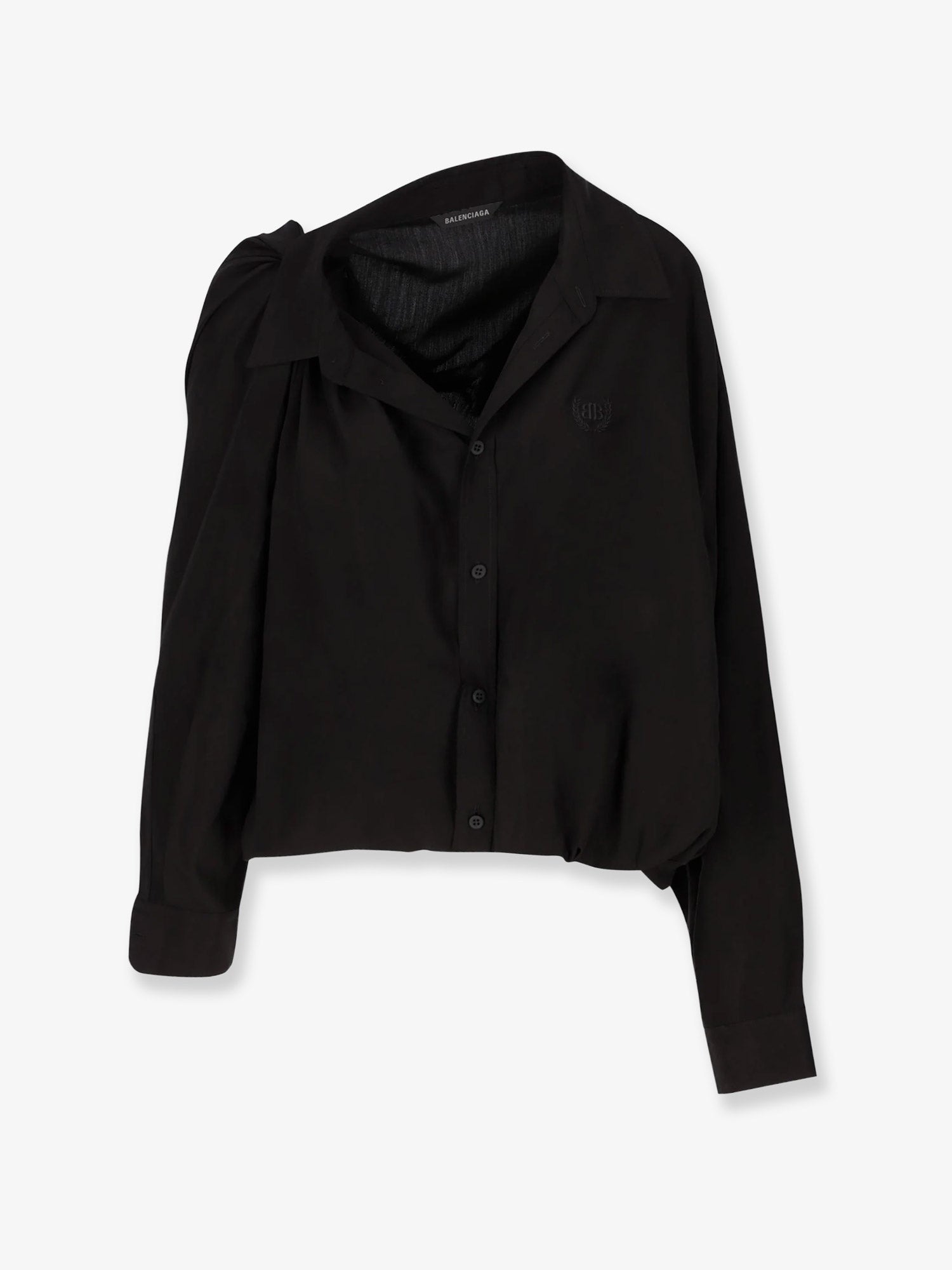 Balenciaga - One shoulder lyocell shirt one-shoulder-lyocell-shirt_caf76fa9-5875-4fbf-b137-07e5230dec95