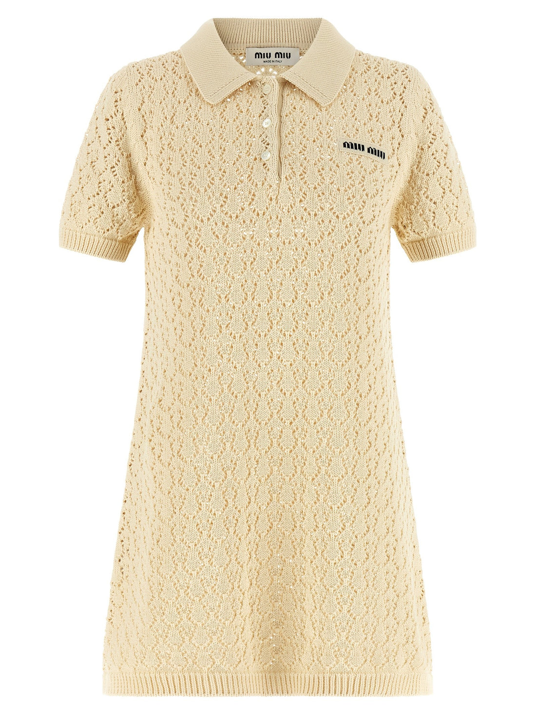 Miu Miu - Openwork cotton dress openwork-cotton-dress_8c3aeb94-e14c-40f1-aee0-b9b7331f3a1e